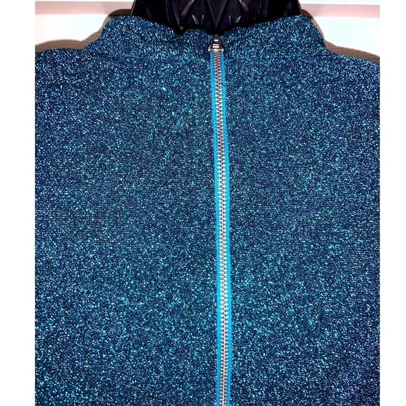 Alice & Olivia Inka Fitted Mini Dress in dark turquoise ––NWT - Picture 12 of 17